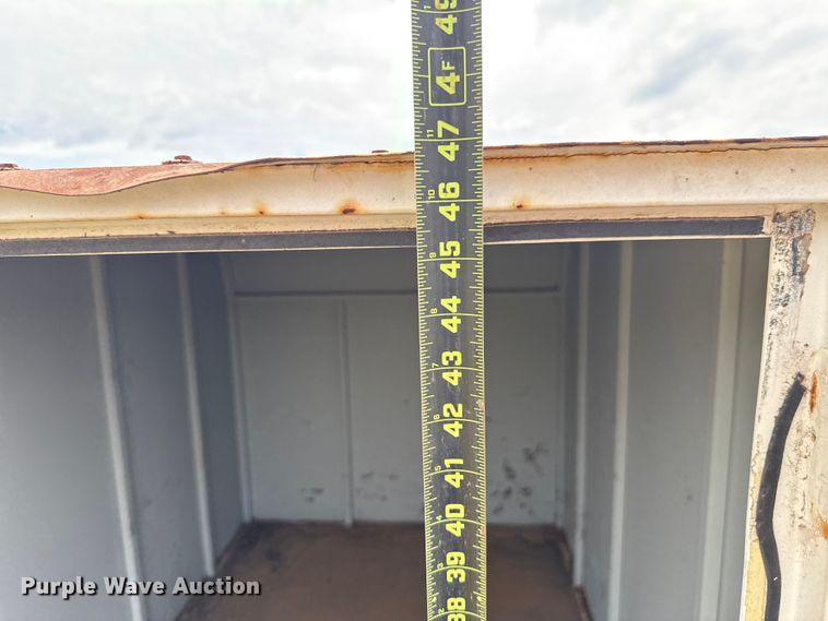 image for item EU5049 2003 Justin C Trailers enclosed cargo trailer