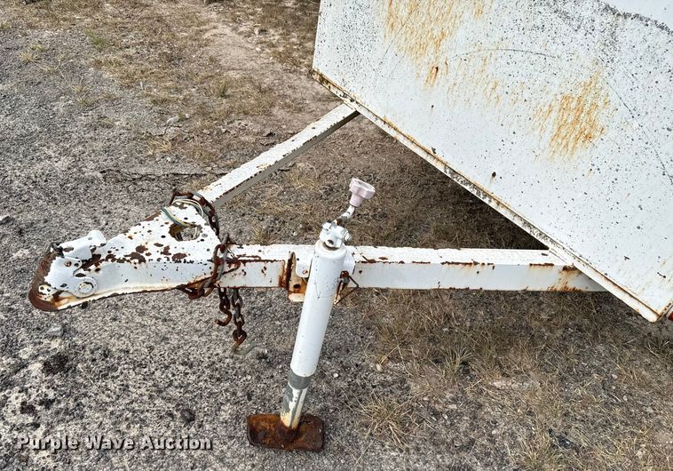 image for item EU5049 2003 Justin C Trailers enclosed cargo trailer