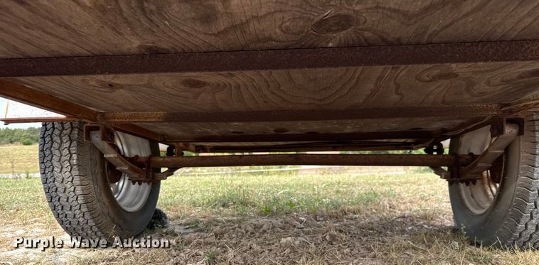 image for item EU5049 2003 Justin C Trailers enclosed cargo trailer