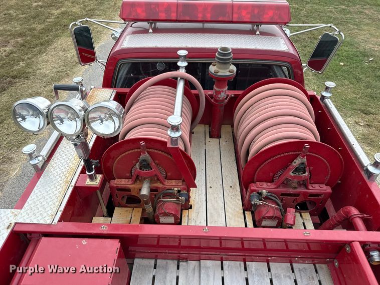 image for item EU5081 1990 GMC C7D  pumper fire truck