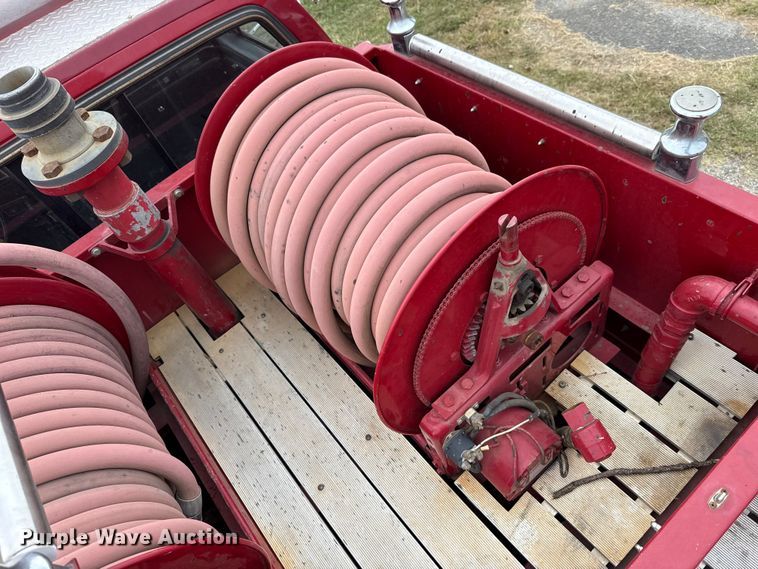 image for item EU5081 1990 GMC C7D  pumper fire truck