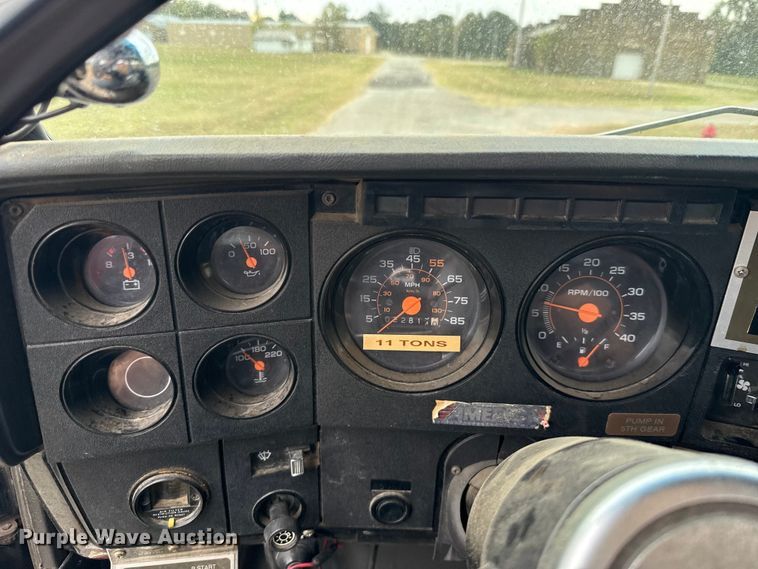 image for item EU5081 1990 GMC C7D  pumper fire truck