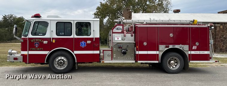 image for item EU5082 2000 E-One pumper fire truck