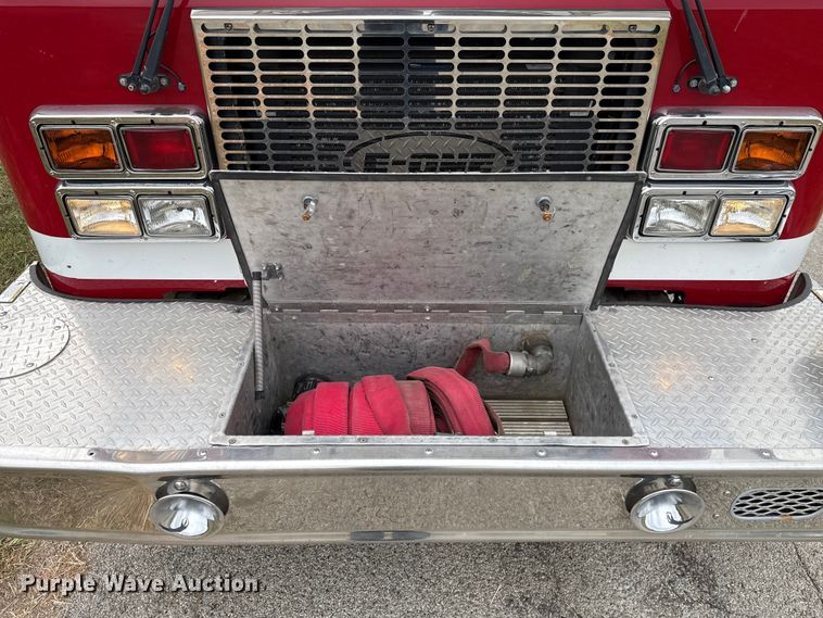 image for item EU5082 2000 E-One pumper fire truck