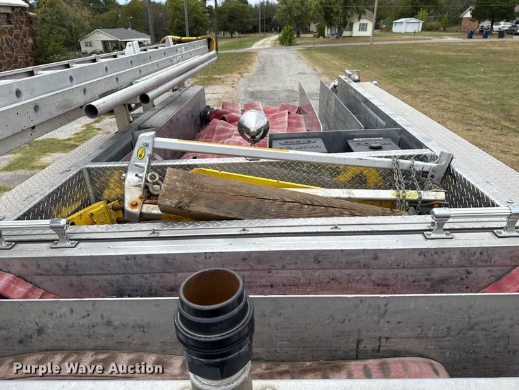 image for item EU5082 2000 E-One pumper fire truck