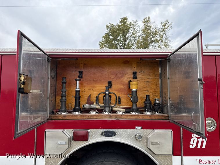 image for item EU5082 2000 E-One pumper fire truck