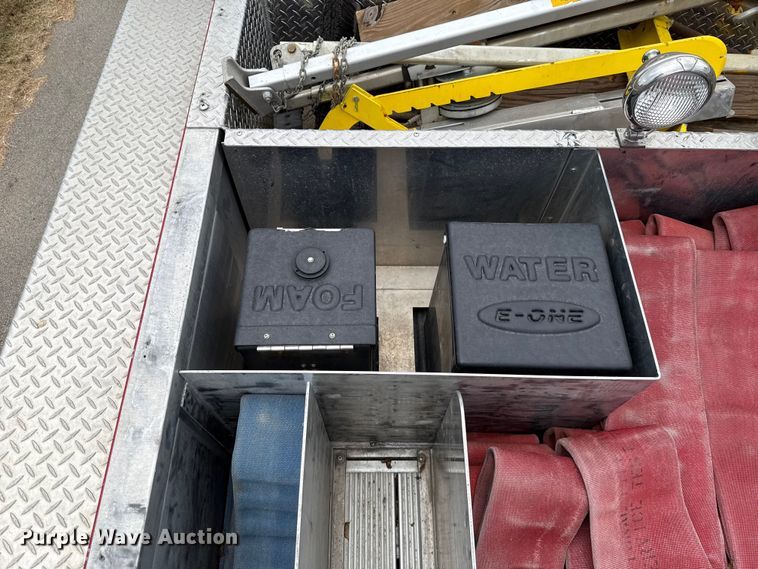 image for item EU5082 2000 E-One pumper fire truck