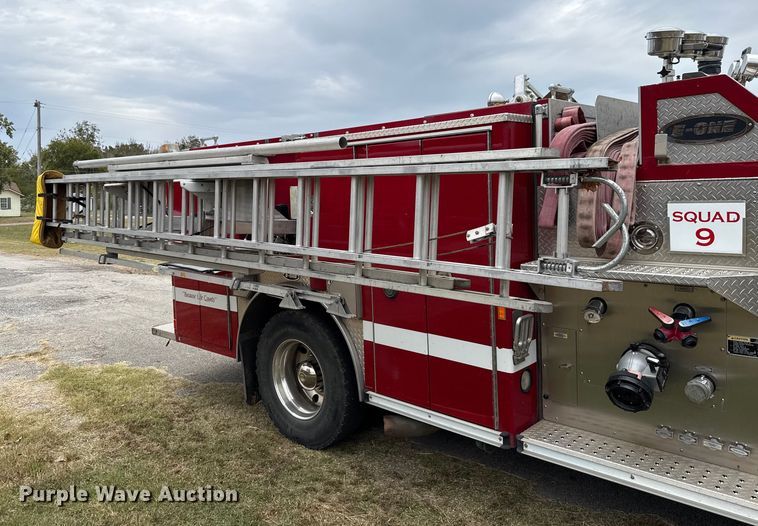image for item EU5082 2000 E-One pumper fire truck