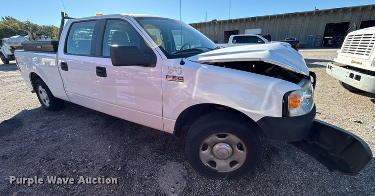 image for item EU5101 2008 Ford F150 SuperCrew pickup truck