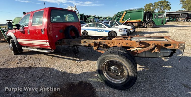 image for item EU5102 2005 Ford F550 truck cab and chassis