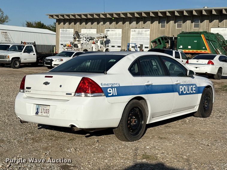 image for item EU5104 2013 Chevrolet Impala Police 