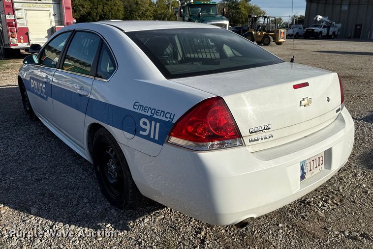 image for item EU5104 2013 Chevrolet Impala Police 