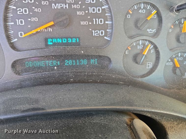 image for item EU5106 2005 Chevrolet Silverado 1500 pickup truck