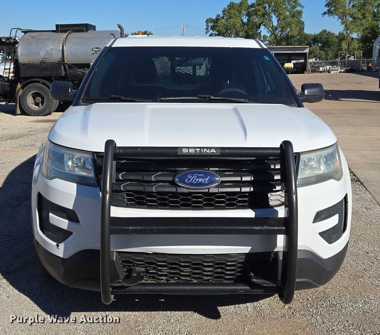 image for item EU5108 2016 Ford Explorer Police Interceptor SUV