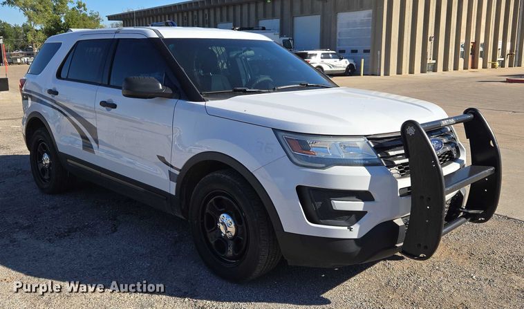 image for item EU5108 2016 Ford Explorer Police Interceptor SUV