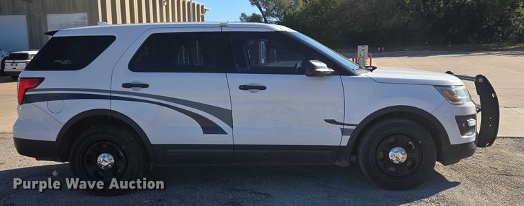 image for item EU5108 2016 Ford Explorer Police Interceptor SUV
