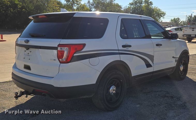 image for item EU5108 2016 Ford Explorer Police Interceptor SUV