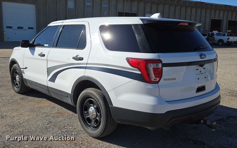 image for item EU5108 2016 Ford Explorer Police Interceptor SUV