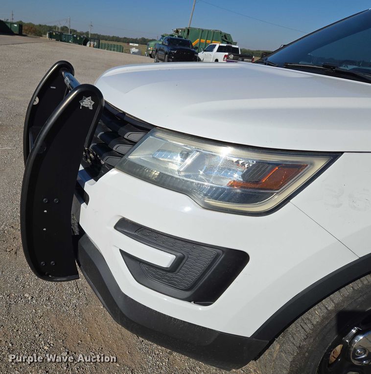 image for item EU5108 2016 Ford Explorer Police Interceptor SUV