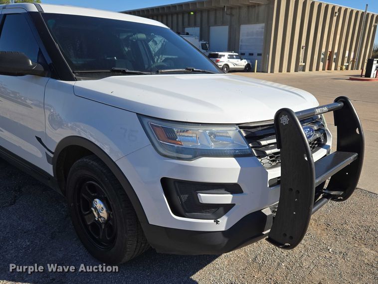 image for item EU5108 2016 Ford Explorer Police Interceptor SUV
