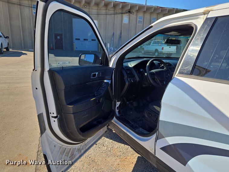 image for item EU5108 2016 Ford Explorer Police Interceptor SUV