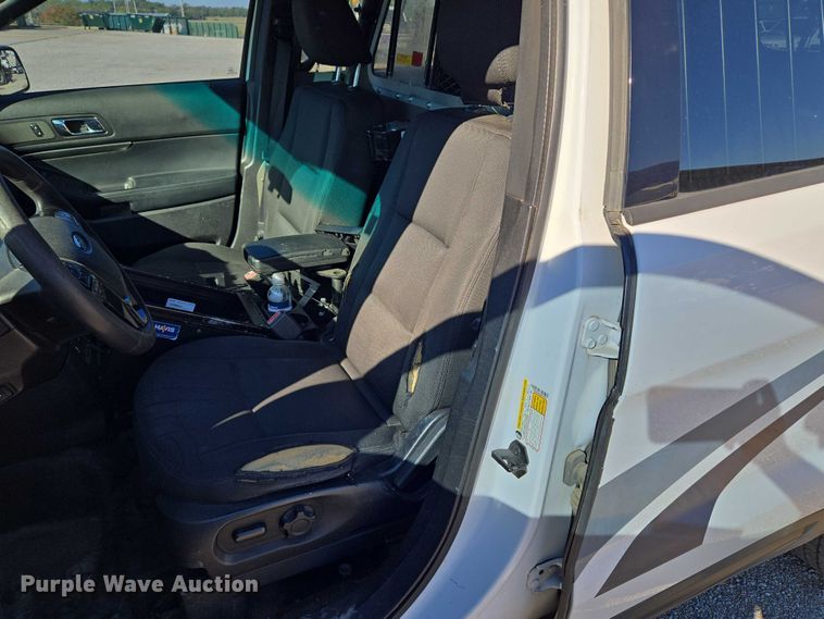 image for item EU5108 2016 Ford Explorer Police Interceptor SUV