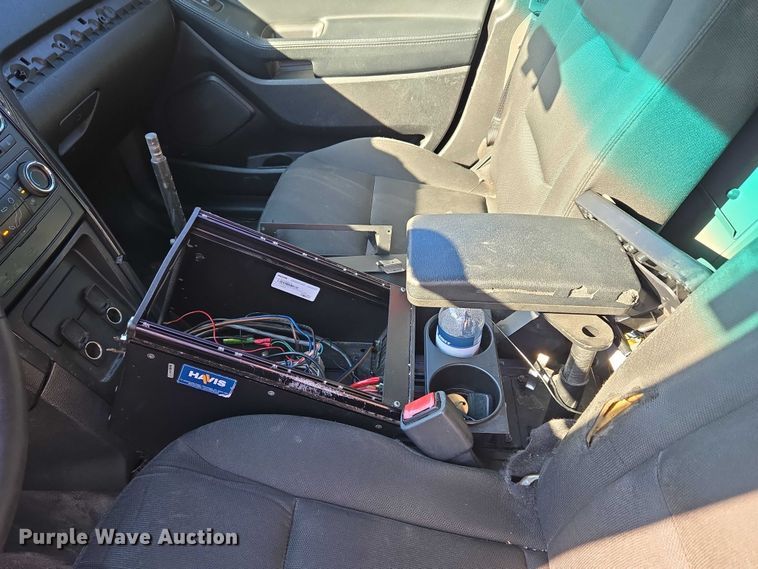 image for item EU5108 2016 Ford Explorer Police Interceptor SUV