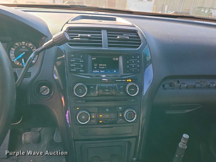 image for item EU5108 2016 Ford Explorer Police Interceptor SUV