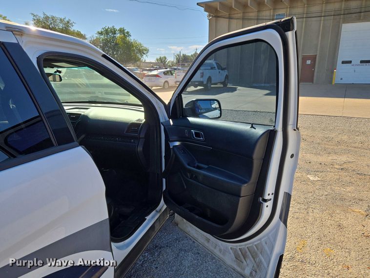 image for item EU5108 2016 Ford Explorer Police Interceptor SUV