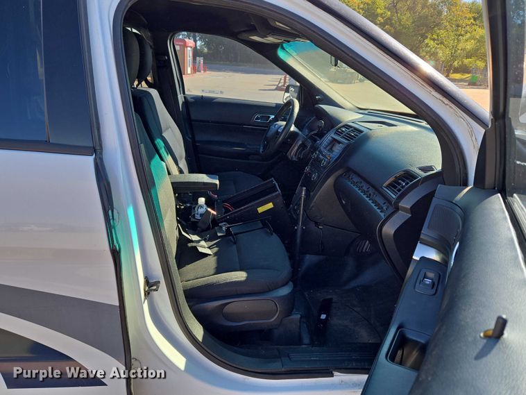 image for item EU5108 2016 Ford Explorer Police Interceptor SUV