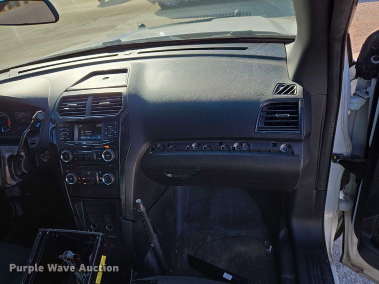 image for item EU5108 2016 Ford Explorer Police Interceptor SUV
