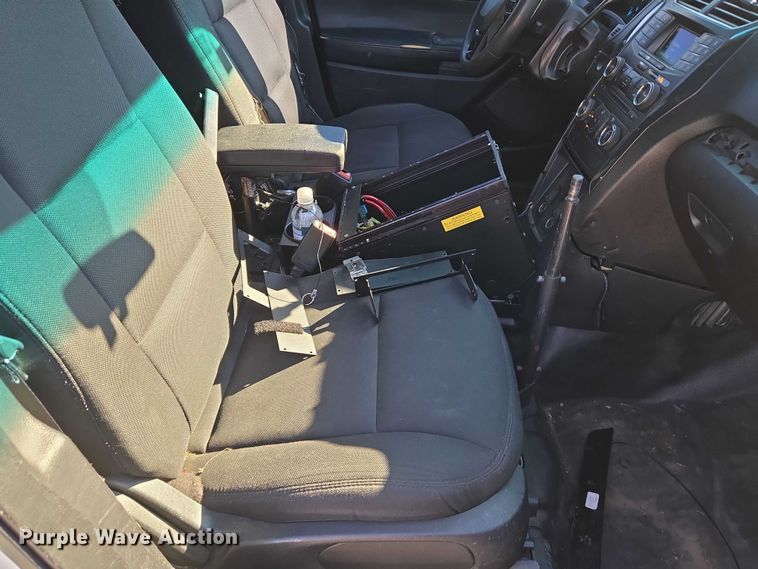 image for item EU5108 2016 Ford Explorer Police Interceptor SUV