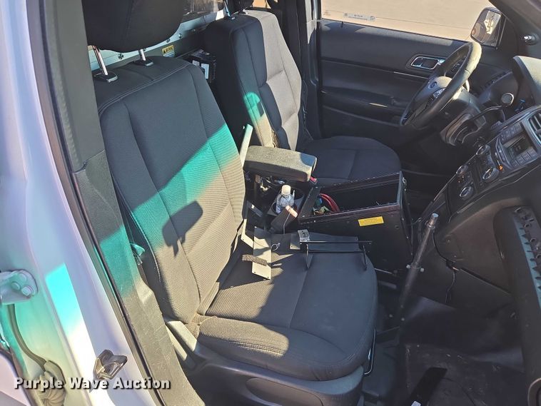 image for item EU5108 2016 Ford Explorer Police Interceptor SUV