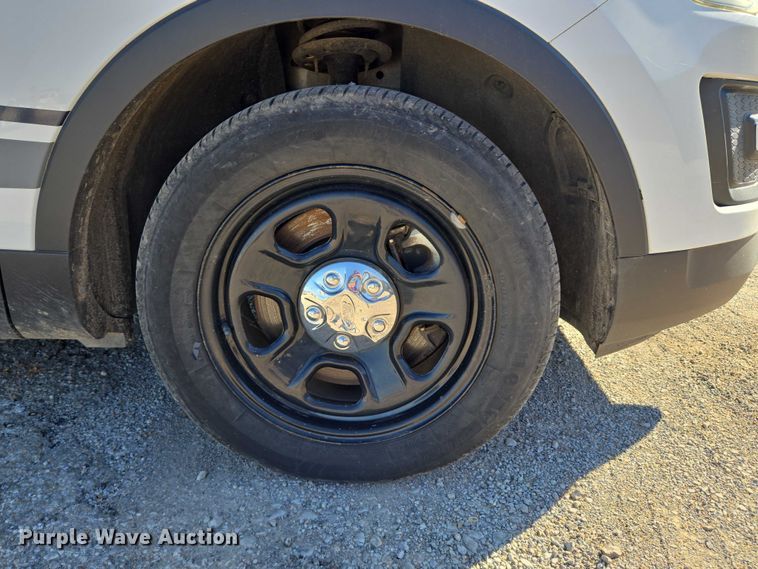 image for item EU5108 2016 Ford Explorer Police Interceptor SUV