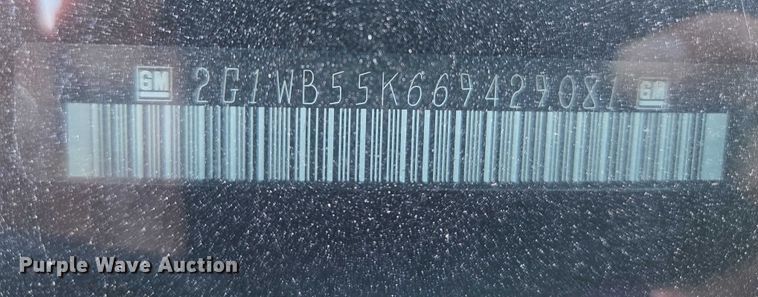 image for item EU5109 2006 Chevrolet Impala 