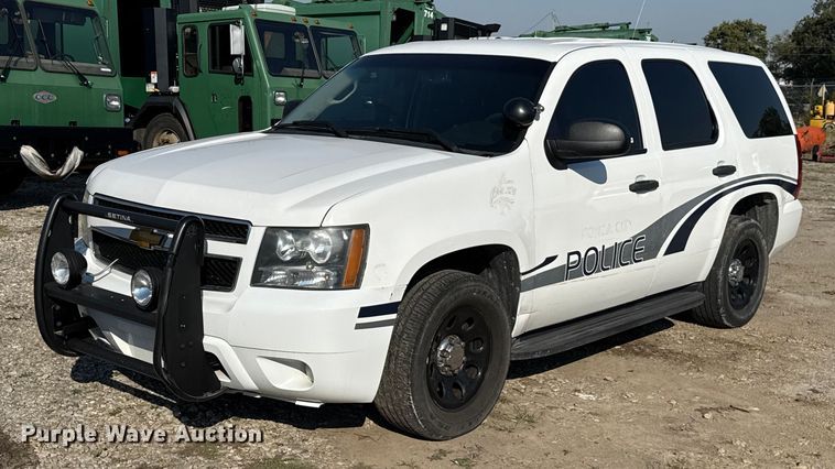 image for item EU5111 2014 Chevrolet Tahoe Police SUV