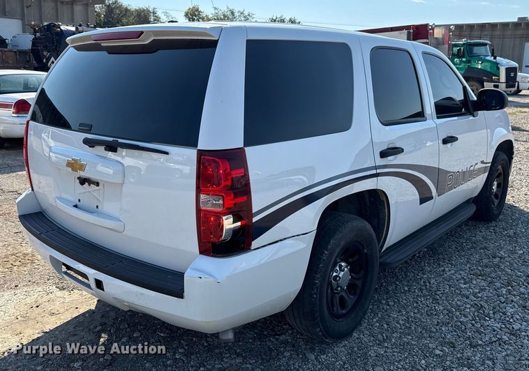 image for item EU5111 2014 Chevrolet Tahoe Police SUV