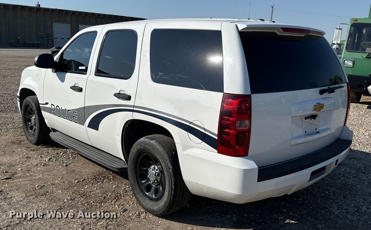 image for item EU5111 2014 Chevrolet Tahoe Police SUV