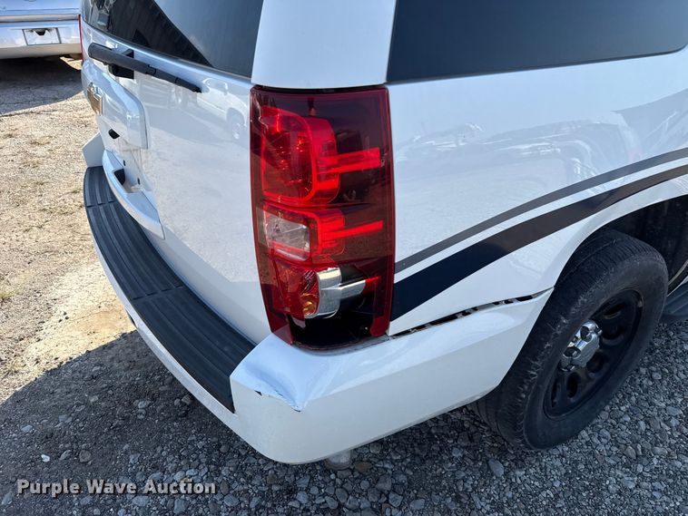 image for item EU5111 2014 Chevrolet Tahoe Police SUV