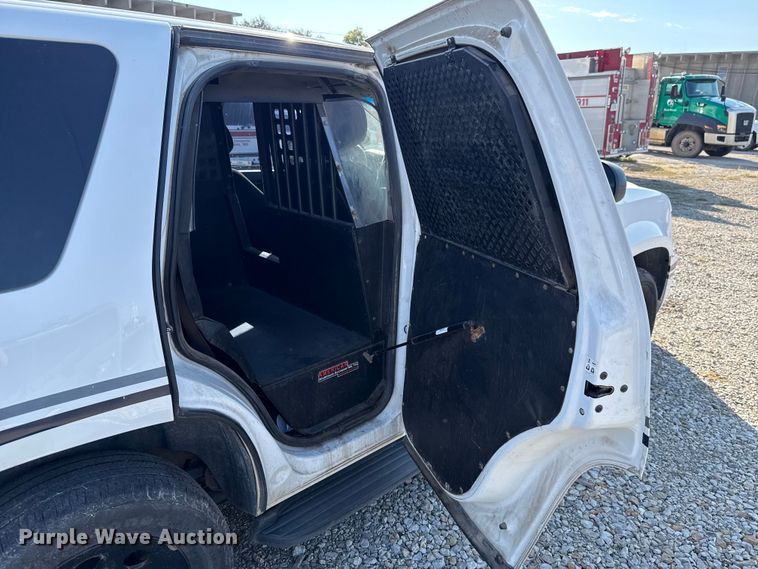 image for item EU5111 2014 Chevrolet Tahoe Police SUV