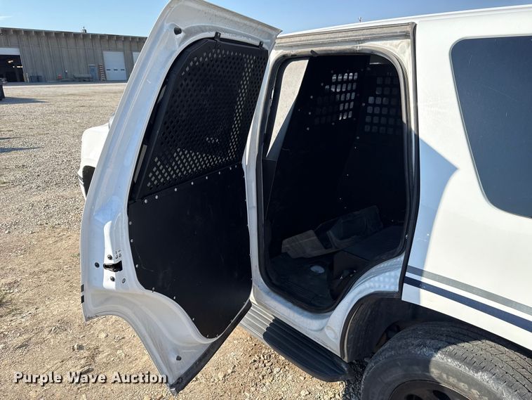 image for item EU5111 2014 Chevrolet Tahoe Police SUV