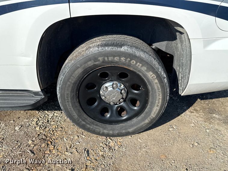 image for item EU5111 2014 Chevrolet Tahoe Police SUV