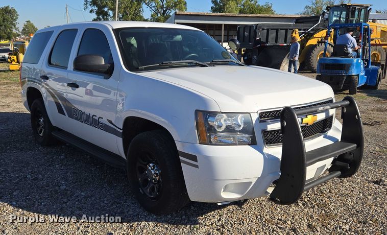image for item EU5112 2014 Chevrolet Tahoe Police SUV