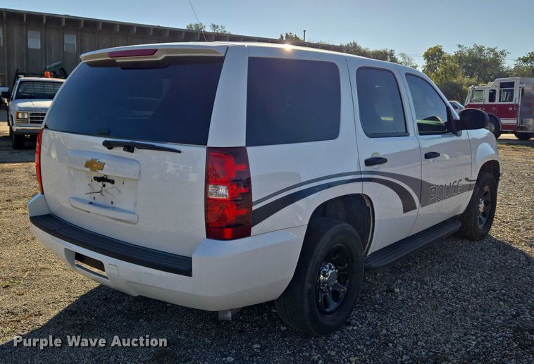 image for item EU5112 2014 Chevrolet Tahoe Police SUV