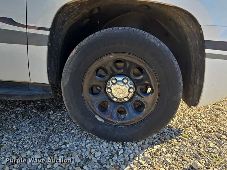 image for item EU5112 2014 Chevrolet Tahoe Police SUV