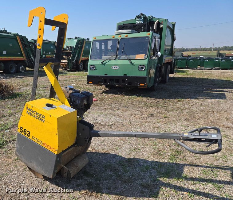 image for item EU5115 Wacker Neuson RSS800 single drum vibratory roller
