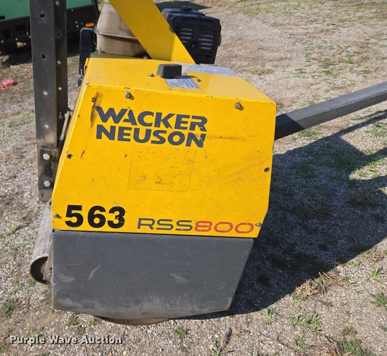 image for item EU5115 Wacker Neuson RSS800 single drum vibratory roller