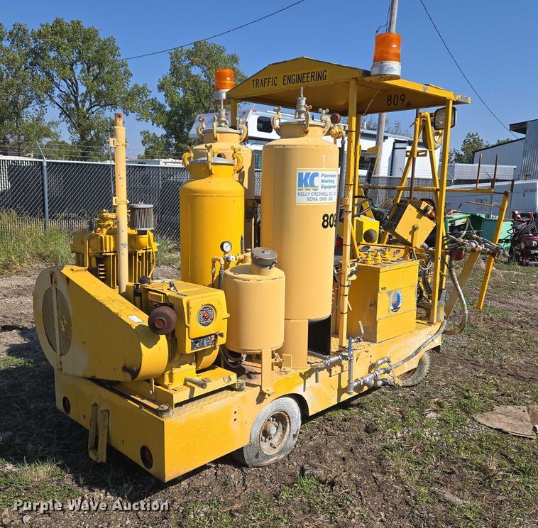 image for item EU5116 Kelly-Creswell WV50 paint striping machine