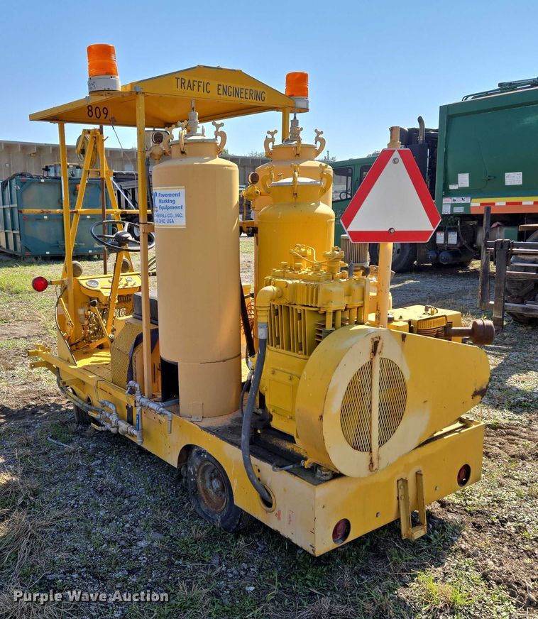 image for item EU5116 Kelly-Creswell WV50 paint striping machine