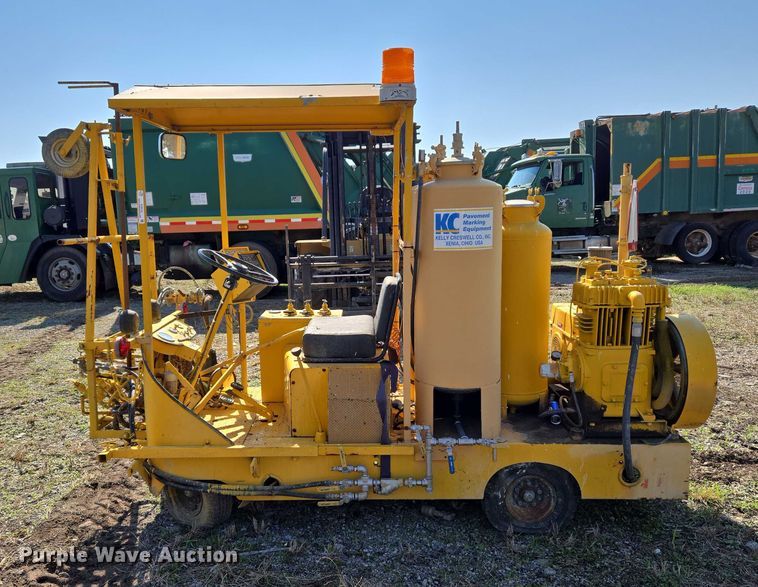 image for item EU5116 Kelly-Creswell WV50 paint striping machine